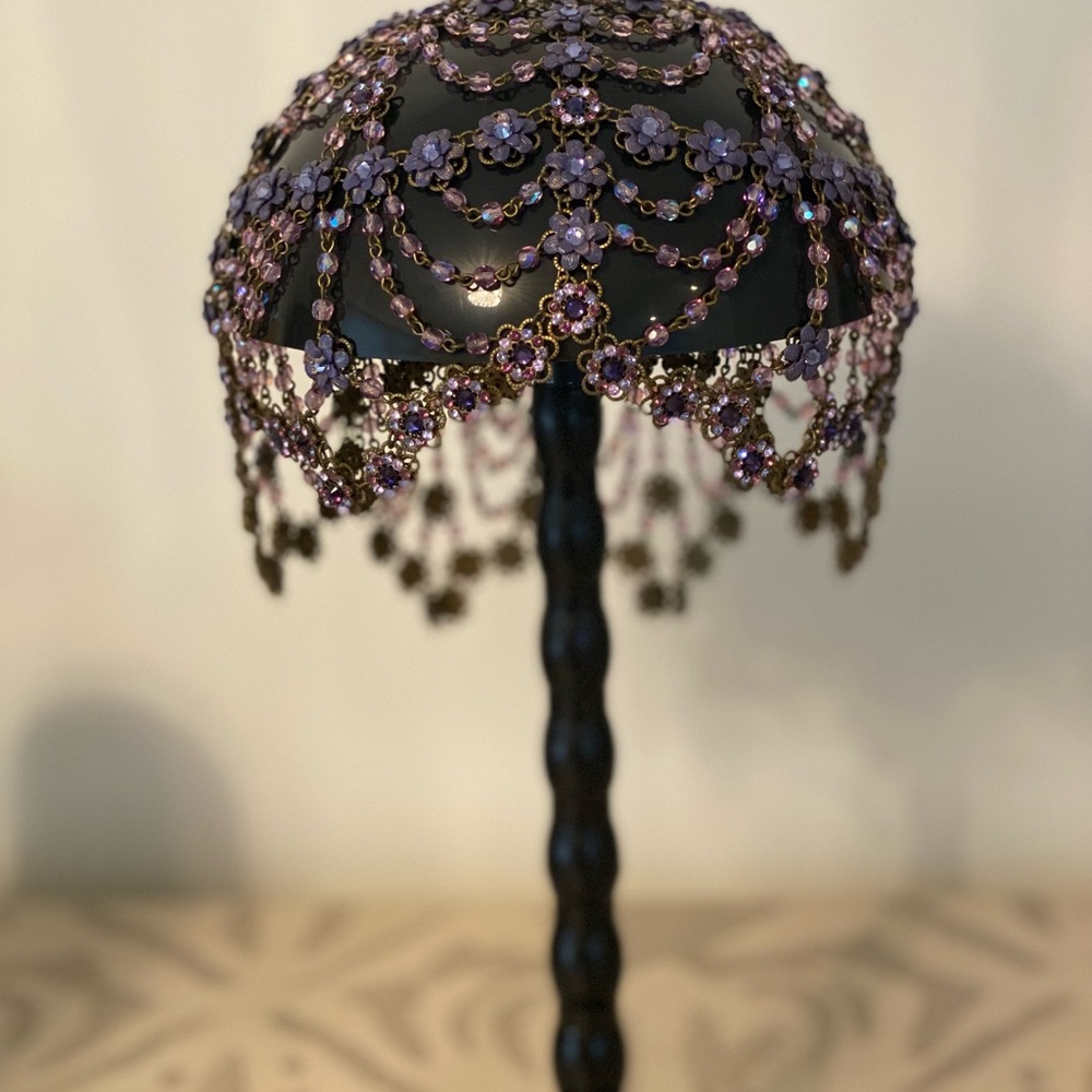 Michal Negrin Swarovski Crystal Head Wrap/Cap - Picture 3 of 14